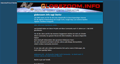 Desktop Screenshot of globezoom.info